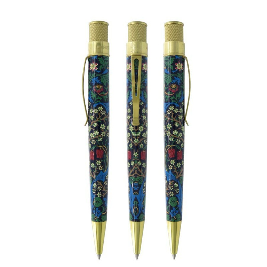 Writing Levenger Rollerball Pens | Retro 51 Tornado Metropolitan William Morris Rollerball Pen