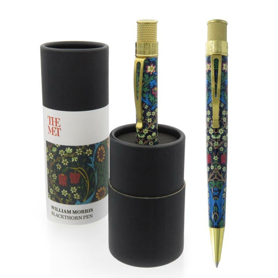 Writing Levenger Rollerball Pens | Retro 51 Tornado Metropolitan William Morris Rollerball Pen