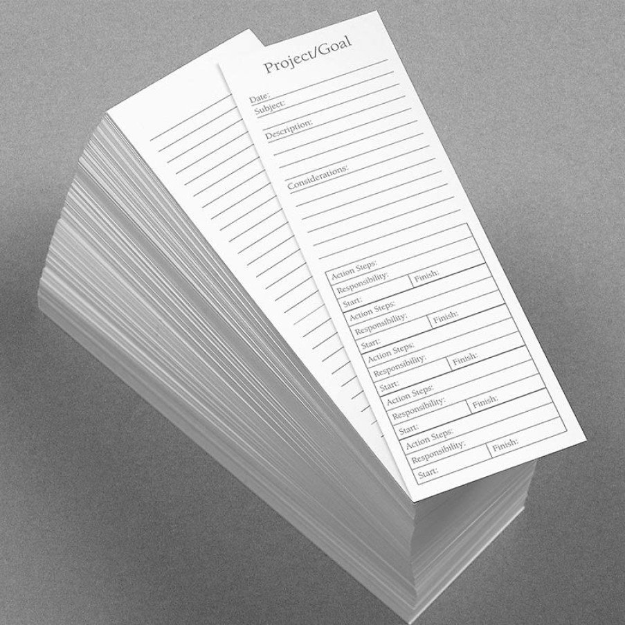 Reading Levenger Bookmarks | 100 Project Planner Bookmark Cards