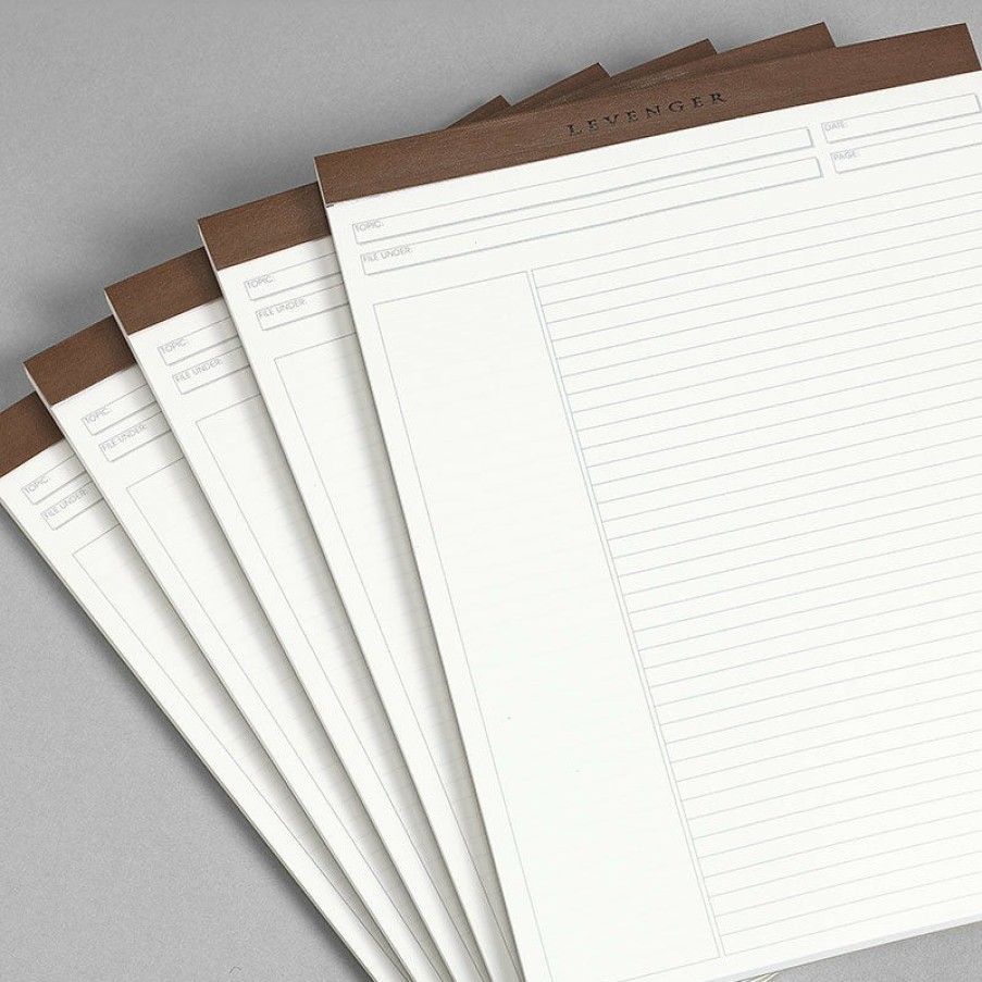 Notebooks & Stationery Levenger Freeleaf & Notepads | Freeleaf Annotation Ruled Pads (Set Of 5)