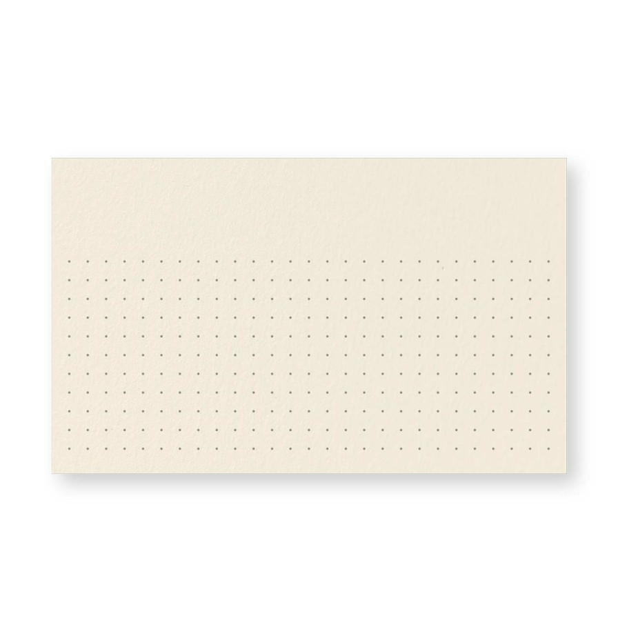 Notebooks & Stationery Levenger Premium Personalized Index Cards | 100 Personalized 3 X 5 Cards, Horizontal Dot Grid