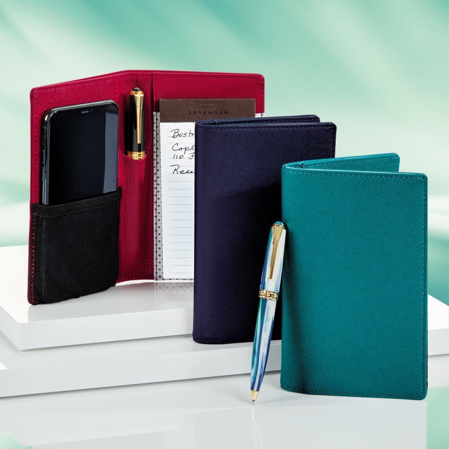 Notebooks & Stationery Levenger Padfolios | Charlotte Best Of Both Worlds Palm Folio