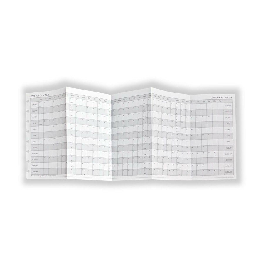 Circa Notebooks Levenger Circa Smartplanners® | Circa Monthly Tabs & Pullout Calendar, Junior