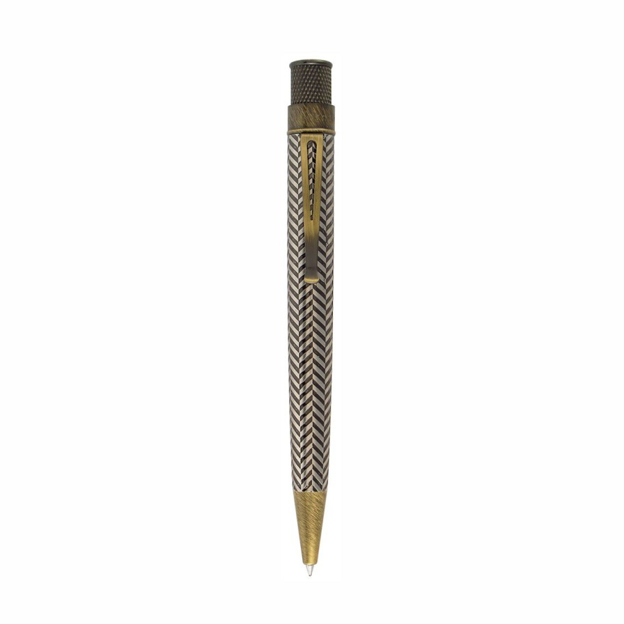 Writing Levenger + 22 More | Retro 51 Tornado Vintage Metalsmith Teddy Roosevelt Rollerball Pen