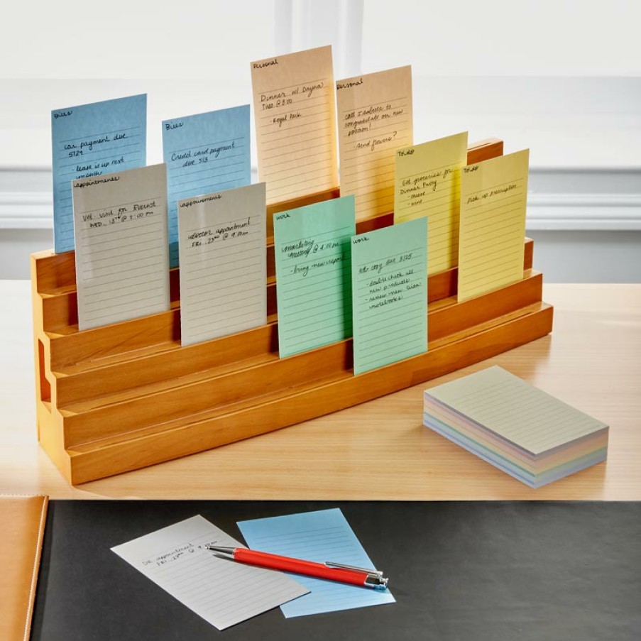 Notebooks & Stationery Levenger Premium Index Cards | 300 Multicolored 3 X 5 Cards