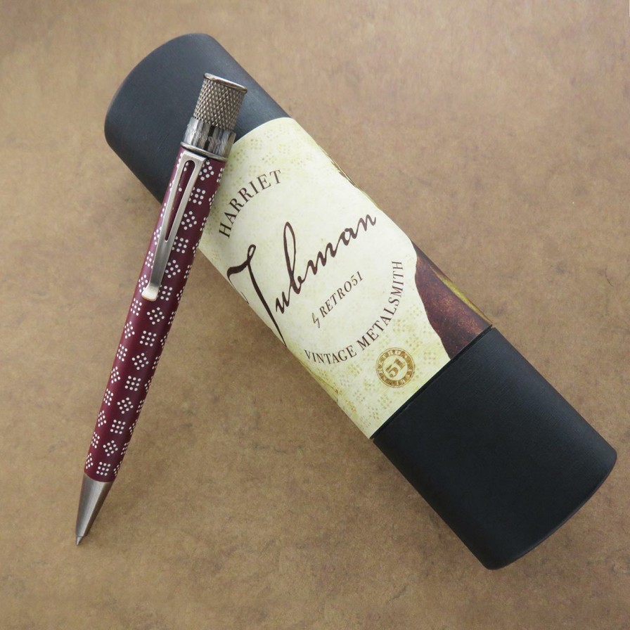 Writing Levenger + 22 More | Retro 51 Tornado Harriet Tubman Rollerball Pen