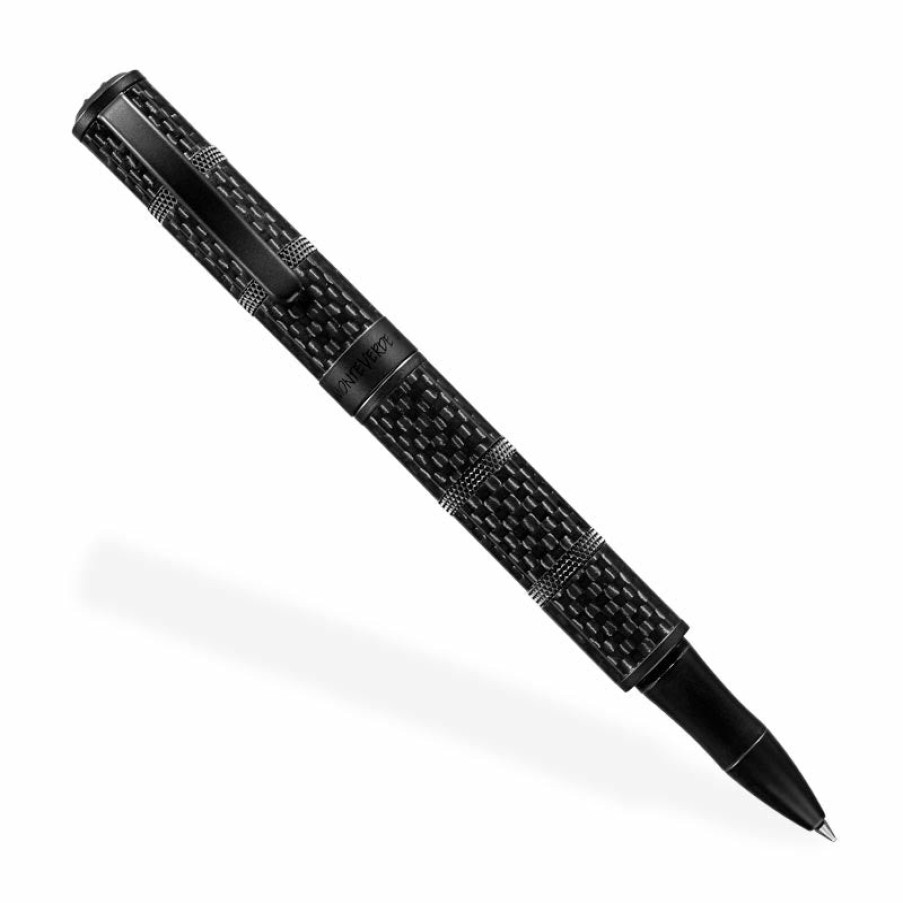 Writing Levenger Monteverde | Monteverde Regatta Sport Carbon Fiber Rollerball Pen