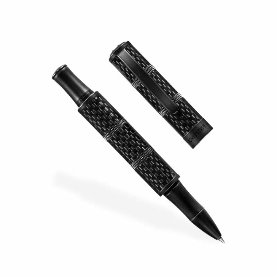 Writing Levenger Monteverde | Monteverde Regatta Sport Carbon Fiber Rollerball Pen