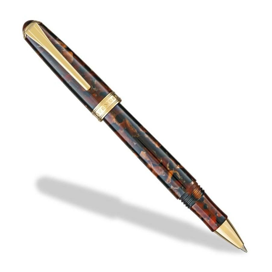 Writing Levenger True Writers | True Writer Classic Golden Dark Tortoise Pen