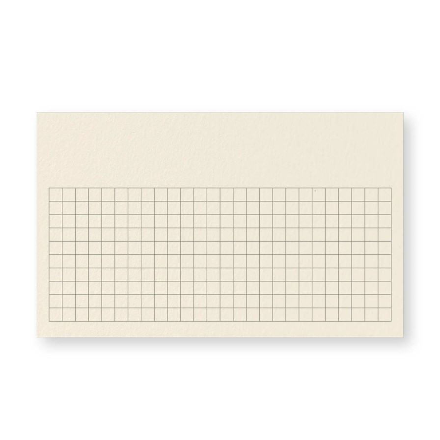 Notebooks & Stationery Levenger Premium Index Cards | 100 Personalized 3 X 5 Cards, Horizontal Grid