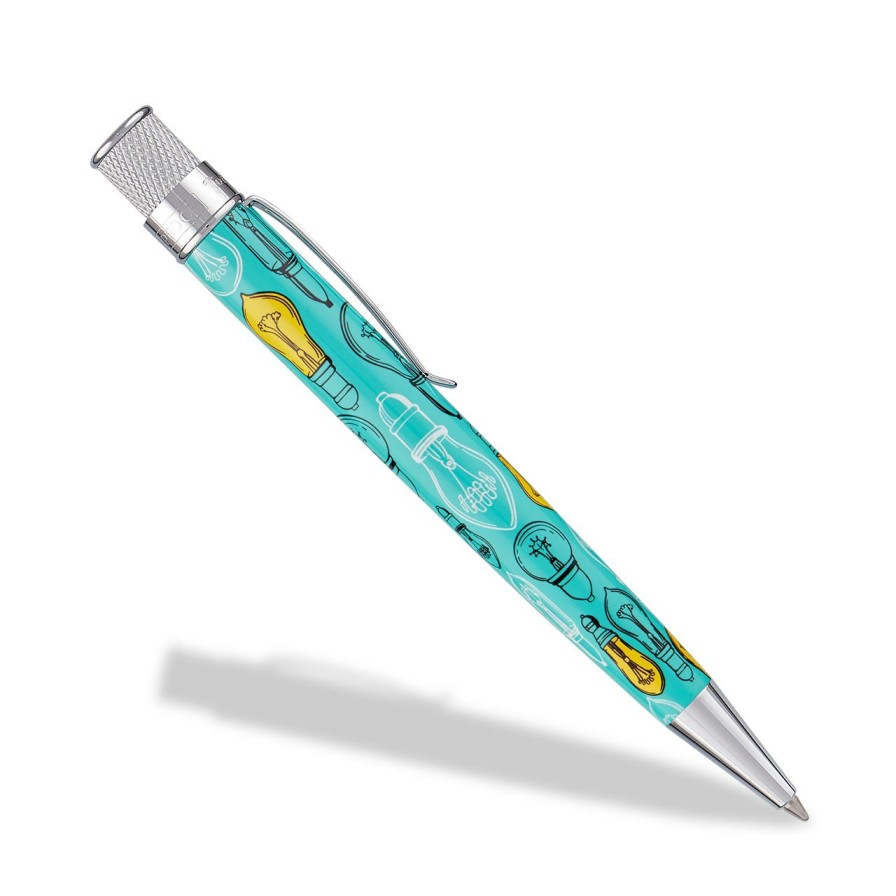 Writing Levenger Retro 51 | Retro 51 Tornado Exclusive Bright Ideas Rollerball Pen