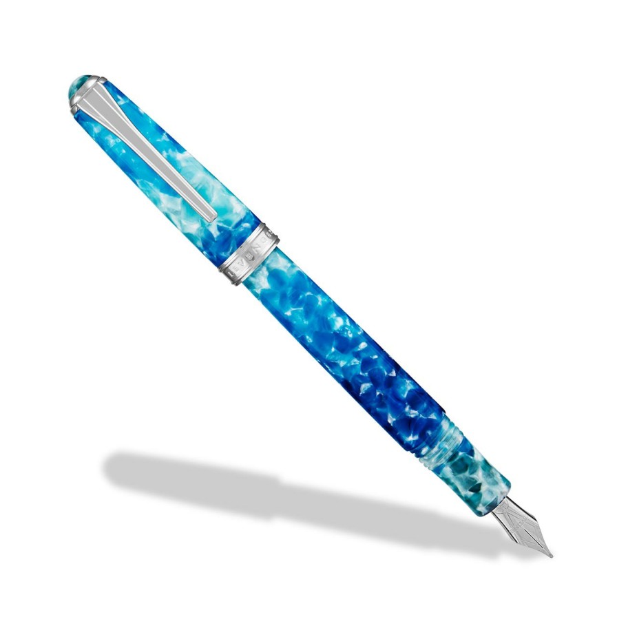 Writing Levenger True Writers | True Writer Classic Blue Grotto Fountain Pen