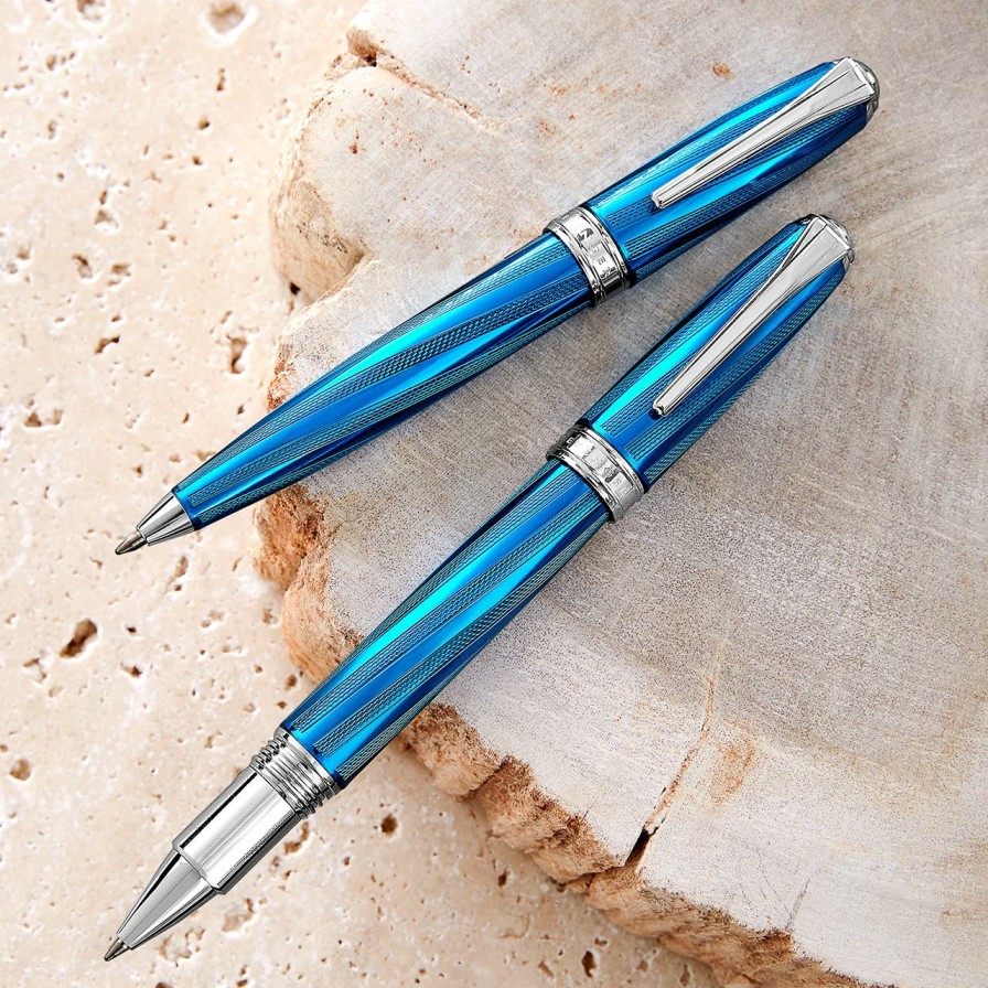 Writing Levenger Ballpoint Pens | True Writer Create Herringbone Wave Pen