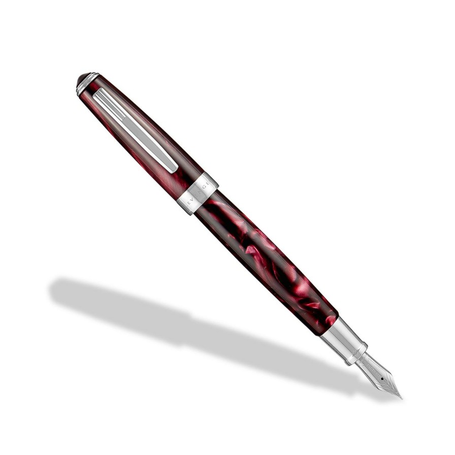 Writing Levenger Fountain Pens | True Writer Select Bordeaux Fountain Pen