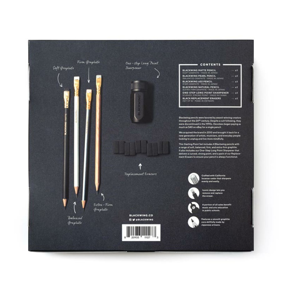 Writing Levenger Blackwing | Blackwing Starting Point Set