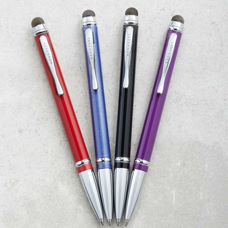 Writing Levenger Ballpoint Pens | Chroma Lustra Stylus Ballpoint 2.0